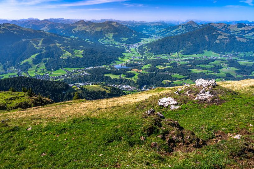 View from the Kitzbüheler Horn in the Tyrolean Alps by ManfredFotos