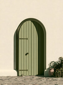 Porte « Arche verte méditerranéenne » sur Mosaic Dialogue
