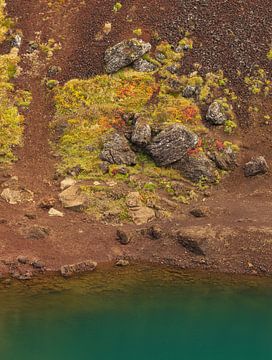 Kerið Krater IJsland van Marcel Kerdijk