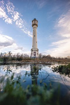 Leuchtturm an der belgischen Küste von Delano Balten