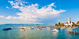 Wasserburg at Lake Constance in Germany by Werner Dieterich
