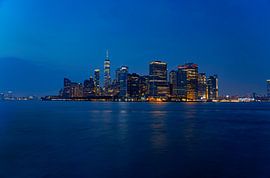 New York skyline at blue hour by Bfec.nl