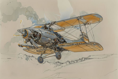 Drawing, aircraft
