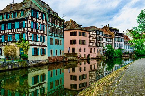 Huizen aan het water