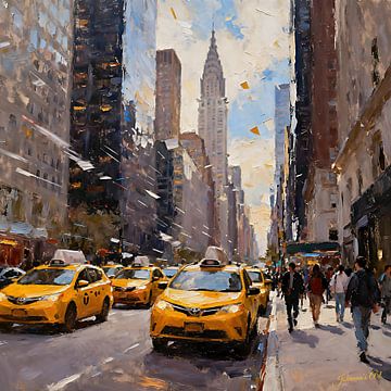 New York, USA 2 von Johannas Art Creations