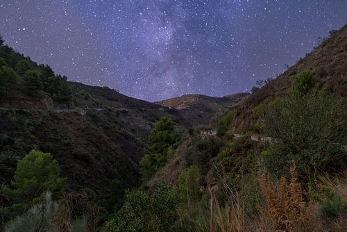 Spanische sternenklare Nacht