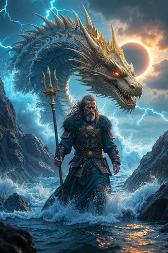 JORMUNGANDR - The Primordial Force of the Vikings by INFERAURUM
