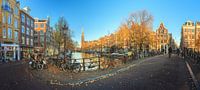 Prinsengracht Westerkerk panorama van Dennis van de Water thumbnail