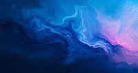 Splendor of Blue Background for Walls First variation