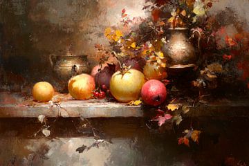 Fruit stilleven van Poster Art Shop