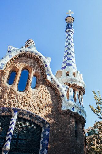 Casa Del Guarda au Parc Güell, Barcelone
