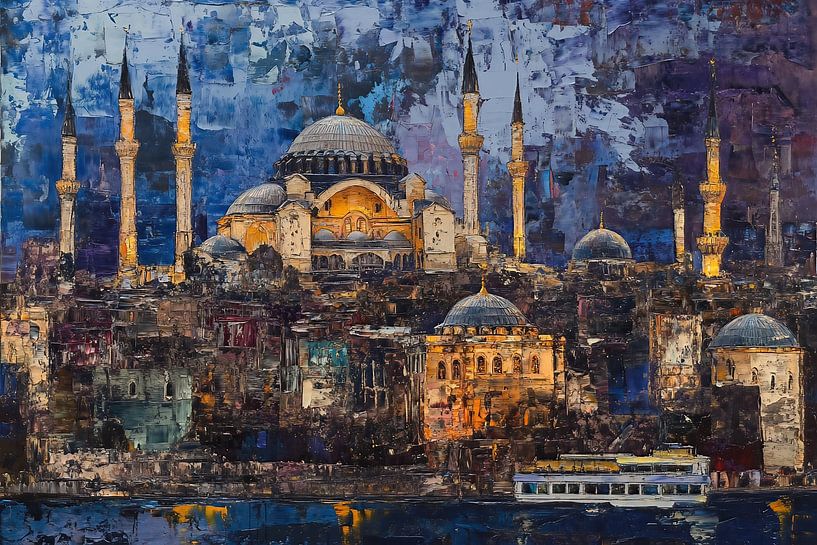 Istanbul van fernlichtsicht