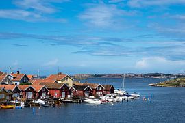 View of the village Fiskebäckskil in Sweden by Rico Ködder
