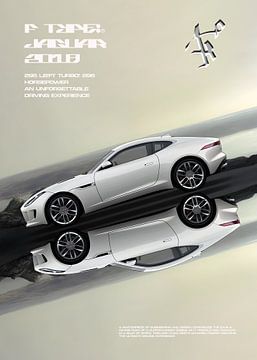 Jaguar F-Type Poster by Ali Firdaus