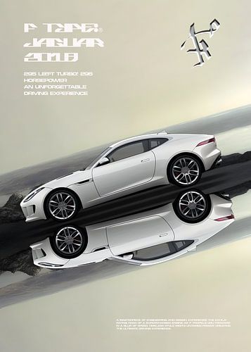 Jaguar F-Type Poster