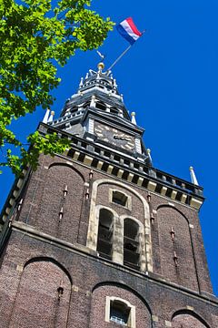 Vieille église d'Amsterdam sur Anton de Zeeuw
