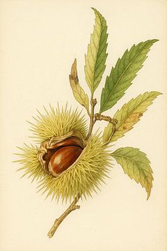 Kastanje. Tamme kastanje.