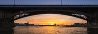Waal bridge at sunset by Jeroen Lagerwerf thumbnail