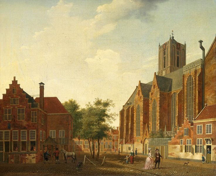 Die Sint-Jacob-Kirche in Utrecht, Isaac Ouwater von All the Masters