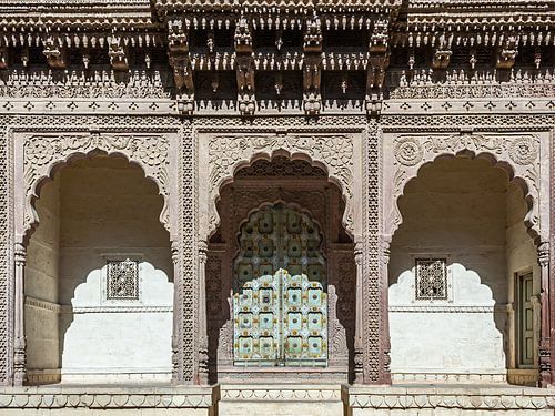 Eingang zum Hof ​​von Mehrangarh, Jodhpur
