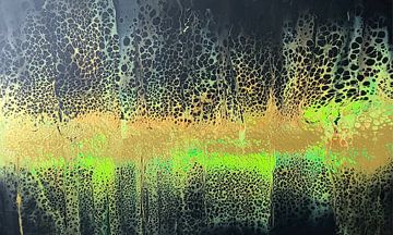 Goldregen von AcrylicpouringAN