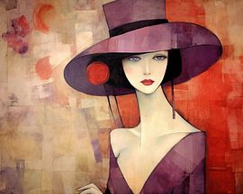 Paars van Blikvanger Schilderijen