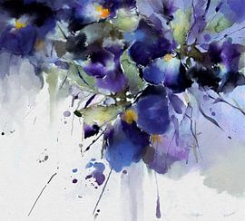 Blauer Traum von annemiek art