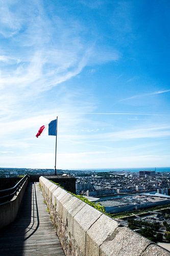 The french proud high above Cherbourg von Amadeo Truzzu