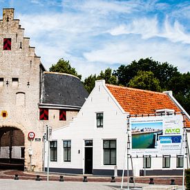 Noordhavenpoort Zierikzee van P.N. Steemers