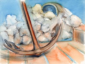 Anker aus dem Mittelmeer