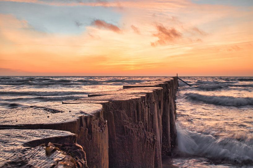 Lever de soleil sur la mer Baltique par Dorfworker