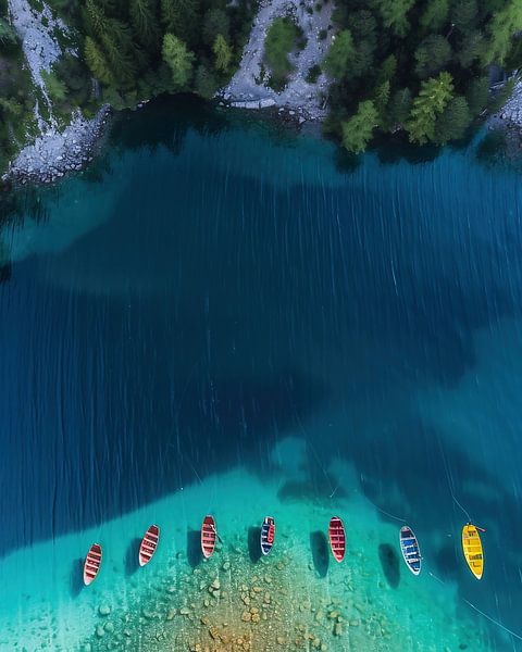 Boten wachten van fernlichtsicht
