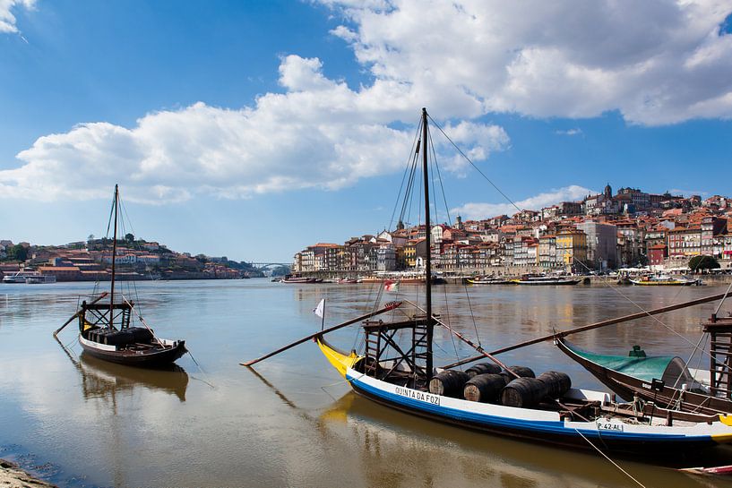 Der Fluss Douro in Porto von Wesley Flaman