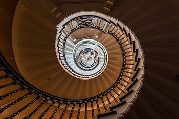 Treppenhaus (rund), spiralförmig