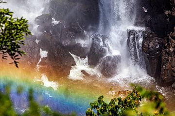 Die Iguazu Wasserfälle zwischen Argentinien und Brasilien