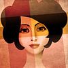 Woman portrait Penelope by Britta Glodde