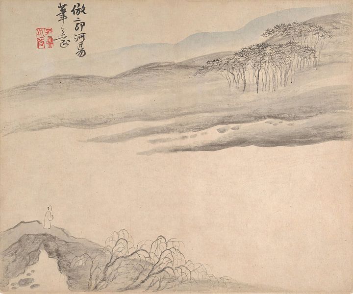 Mei Qing - Landschappen naar oude meesters van Peter Balan
