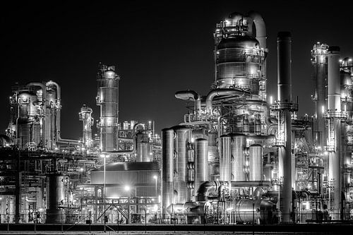 Industrie in Zwart Wit