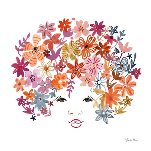 Floral Beauties I, Farida Zaman sur Wild Apple