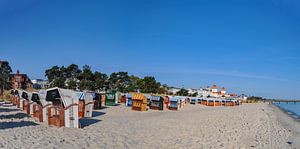 Strandkörbe am Strand von Binz