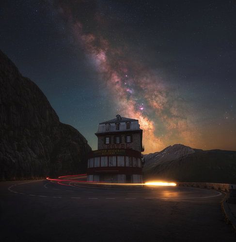 Belvedere bei Nacht