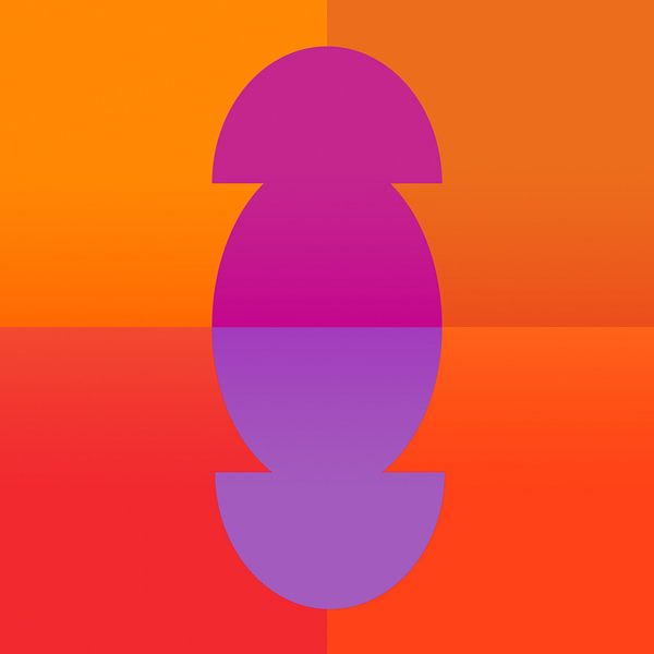 Colorful abstract art by Mad Dog Art