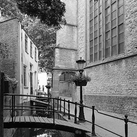 Behind the Church, Gouda by Framed by Elisabeth