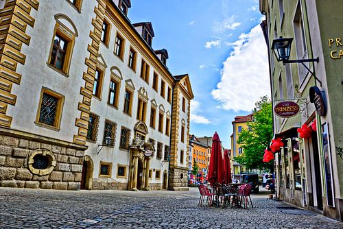 Stadhuisplein Regensburg met historische Ratskeller