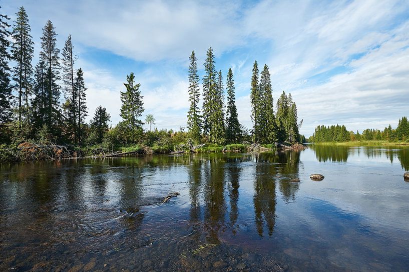 Rivière en Suède n°2 par Geertjan Plooijer