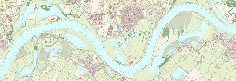 Map of Berg en Dal by Rebel Ontwerp