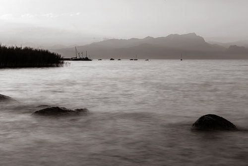 Lake Garda in the evening