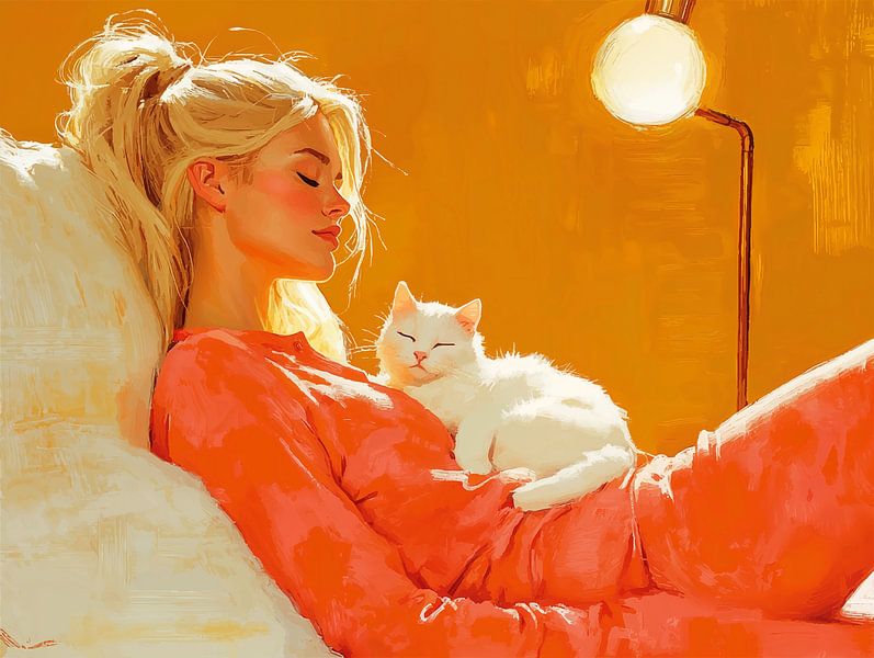 Lazy sunday III by Mirjam Duizendstra