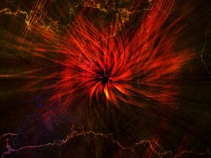 ABSTRAKTE KUNST : DER ROTE WEG
