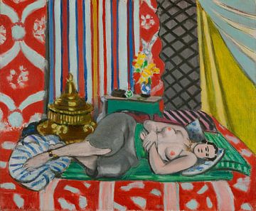Henri Matisse. Odalisk met grijze broek